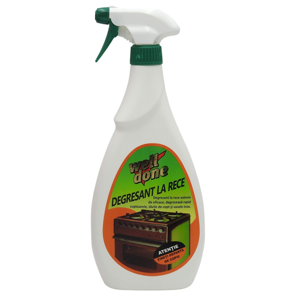 Solutie Degresant Bucatarie, Well Done, 750 ml