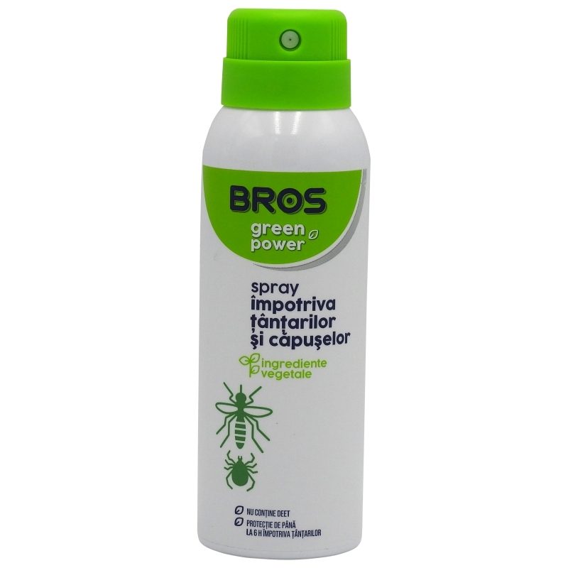 Spray, Bros Green Power, Impotriva Tantarilor si Capuselor 90 ml 954