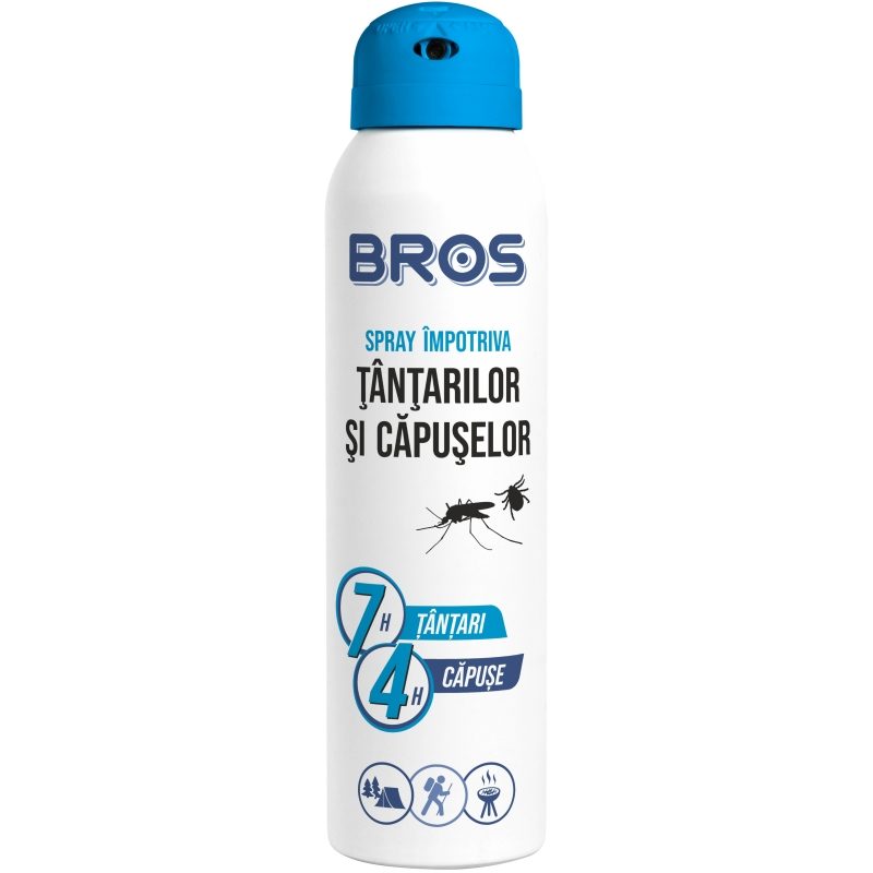 Spray, Bros, Impotriva Tantarilor si Capuselor 90 ml 003