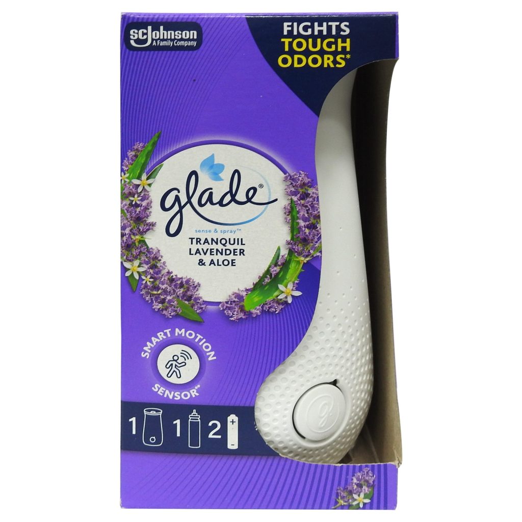 Spray, Glade Sense si, Aparat, Rezerva 18 ml Lavanda Jasmine