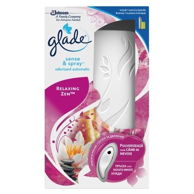 Spray, Glade Sense si, Aparat, Rezerva 18 ml Relaxing Zen
