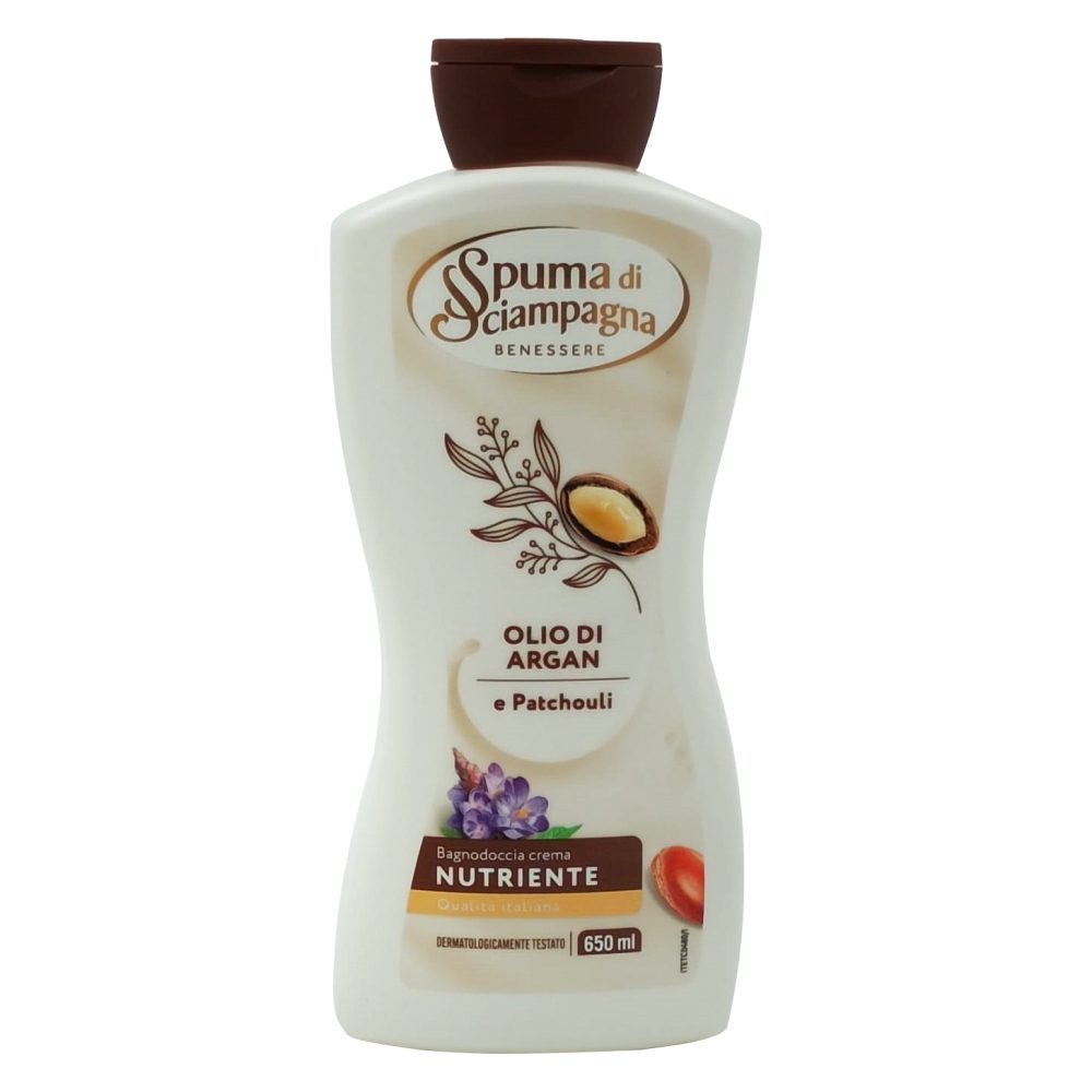 Spuma, Di Sciampagna Gel Dus 650 ml Argan