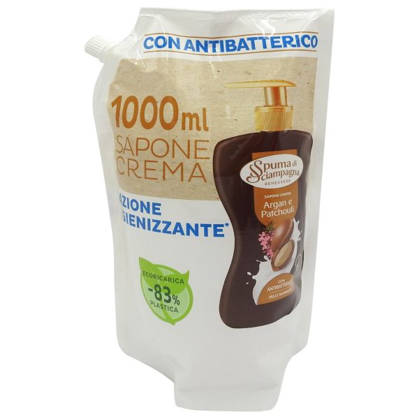 Spuma, Di Sciampagna Sapun Lichid Crema Rezerva 1000 ml Argan