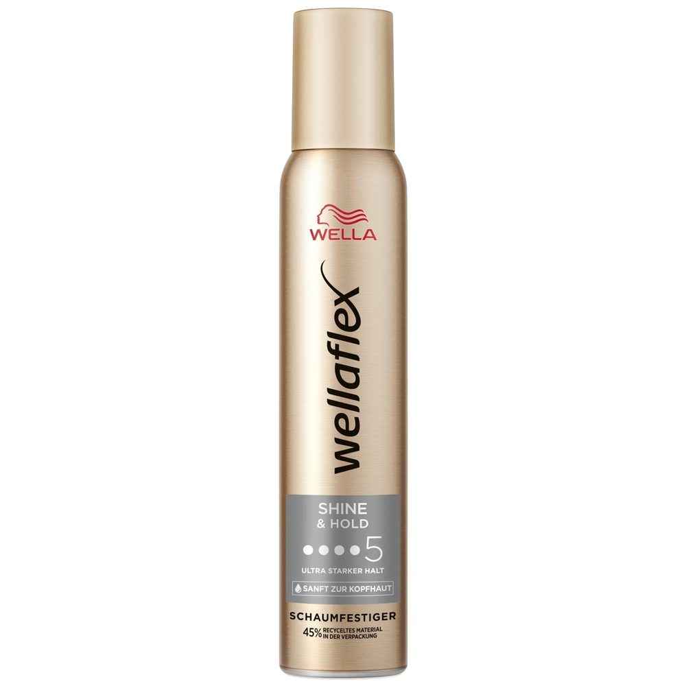 Spuma, Wellaflex, Par 200 ml Shine Hold