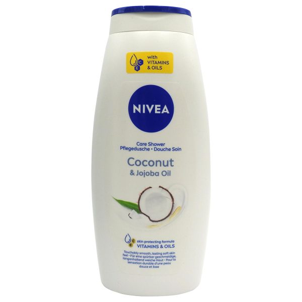 Spumant, Nivea,/Gel Dus 750 ml Care Coconut