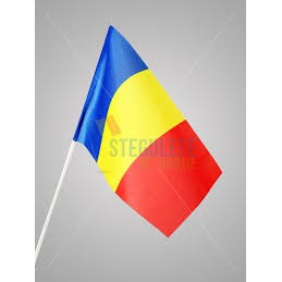 Steag de mana tricolor 20 x 30 CM - Image 3