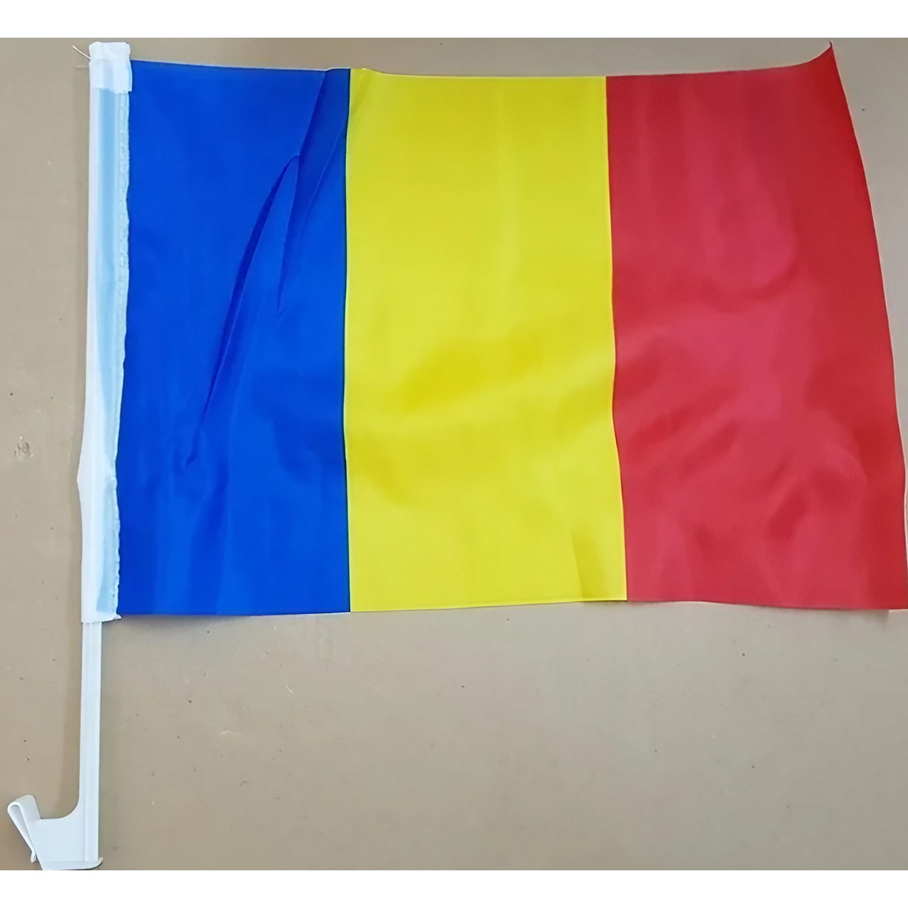 Steag Tricolor Auto, Flippy, 45 cm x 30 cm, Stegulet, Drapel - Image 7