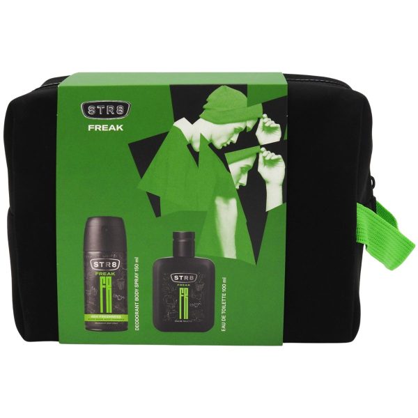 Str8 Borseta Cadou, EDT 100 ml, Deo150 ml Freak