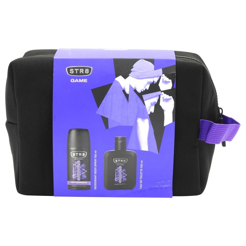 Str8 Borseta Cadou, EDT 100 ml, Deo150 ml Game