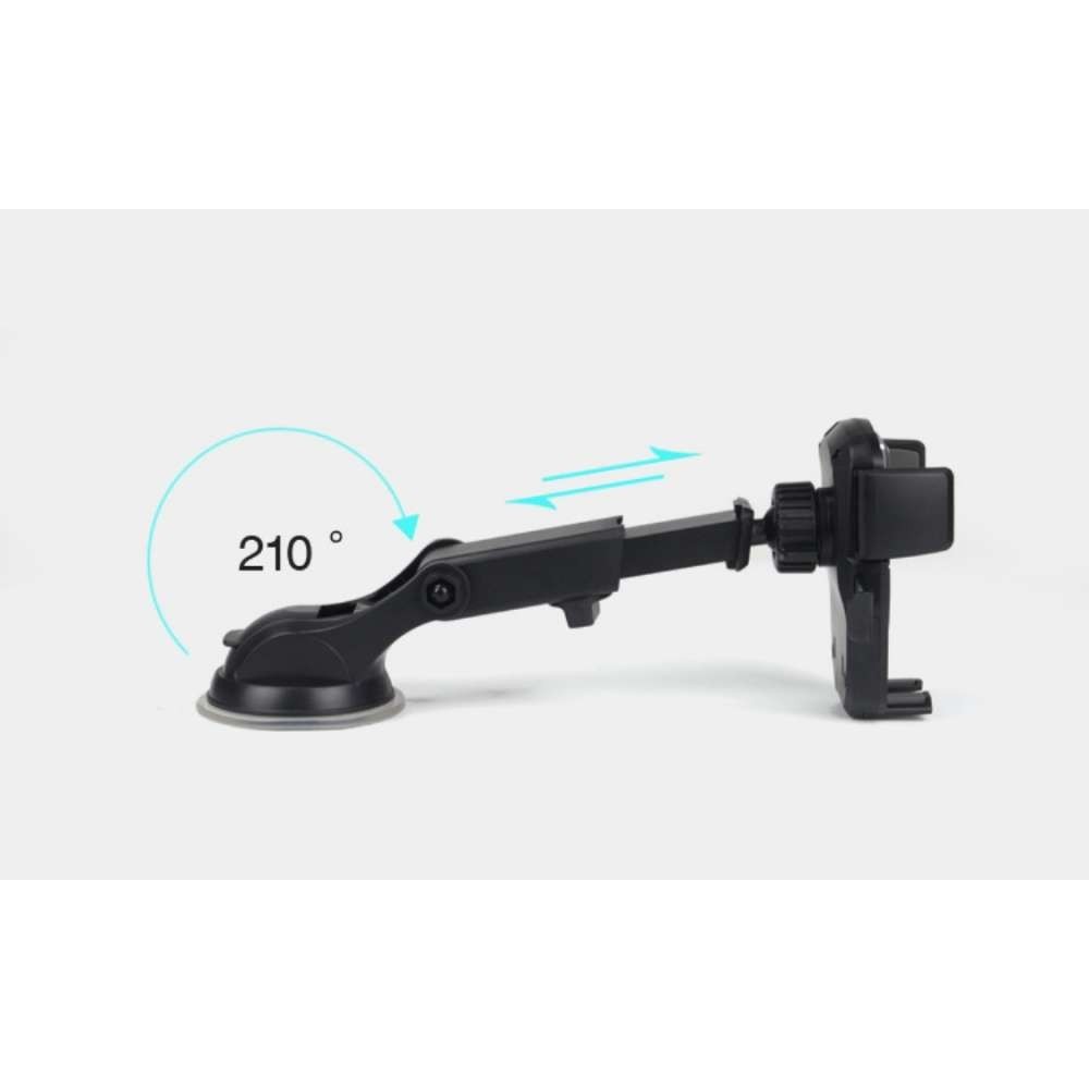 Suport auto Flippy 3rd pentru telefon, Negru - Image 16
