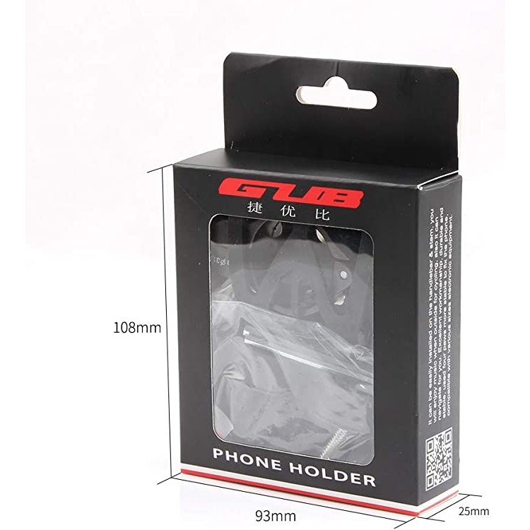 Suport de telefon pentru bicicleta/motocicleta/scuter/trotineta, GUB G-85SL Negru - Image 7