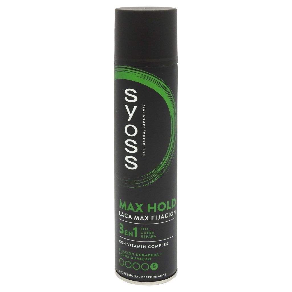 Fixativ pentru Par, SYOSS, Max Hold, 300 ml