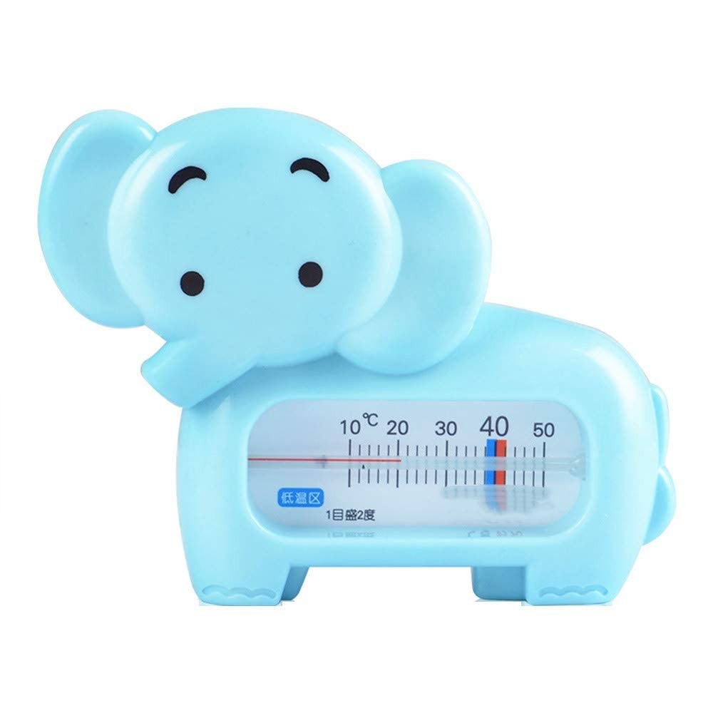 Termometru pentru Baie, Flippy, Plutitor, Rezistent la apa, Multifunctional, Model Elefant, 11.5x9x2 cm, Albastru