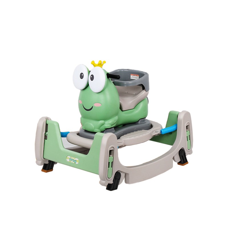 Masinuta Balansor Multifunctionala pentru Copii, Flippy, Model Cal Scooter de tip Masinuta Balansor, Varsta 1-3 ani, 84 x 80 x 58 cm, fara Maner, Verde