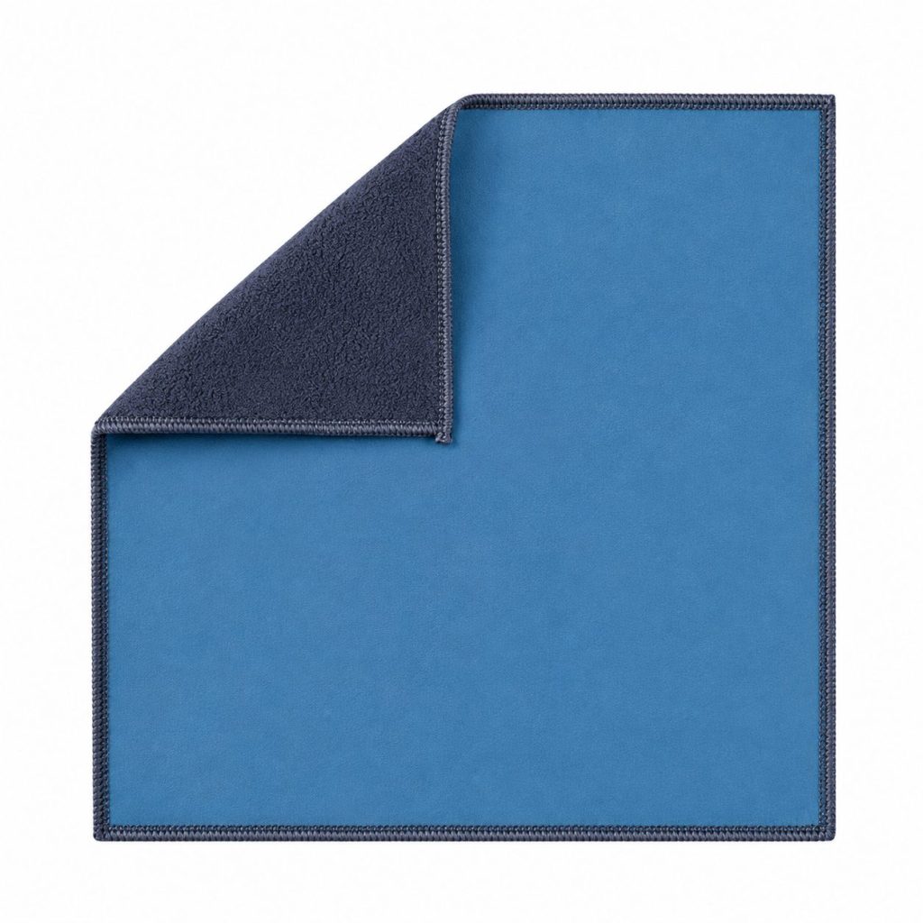 Prosop Auto din Microfibra, Flippy, 500 GSM, Absorbant si Fara Urme de Apa, Uscare si Curatare Auto, 30x40 cm, Albastru