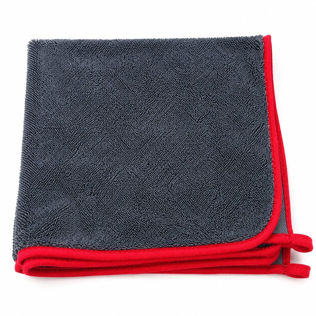 Prosop Auto din Microfibra, Flippy, 600 GSM, Absorbant, pentru Uscare si Curatare Auto, 30x30 cm, Gri