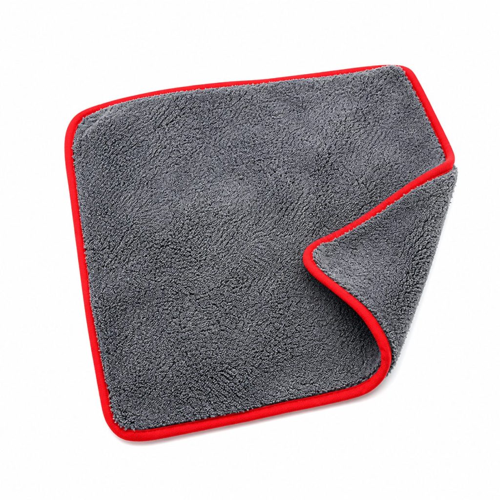 Prosop Auto din Microfibra, Flippy, 600 GSM, Absorbant, Uscare si Curatare Auto, 40 x 40 cm, Gri