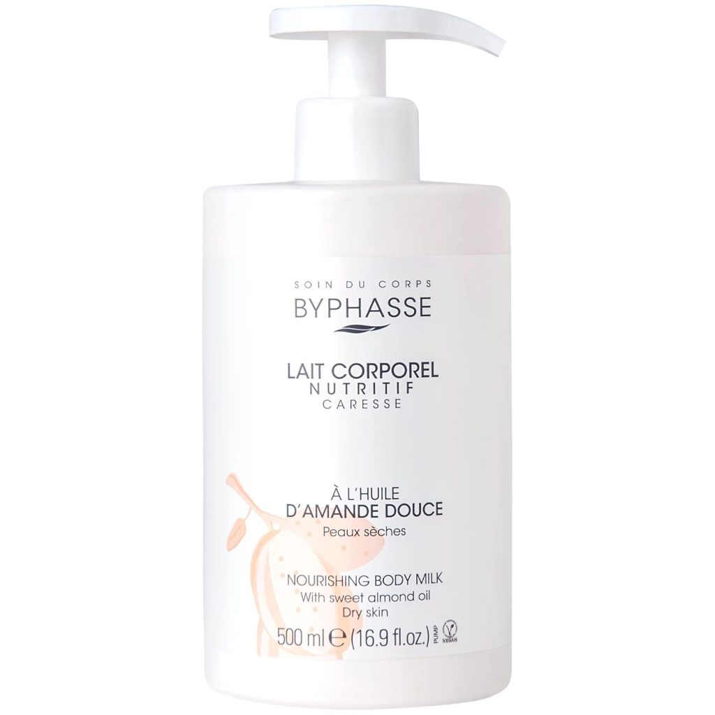 Ulei, Byphasse Lapte Corp 500 ml, de Migdale cu Pompa