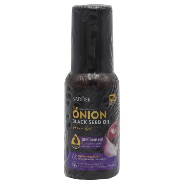 Ulei pentru Par, Sadoer, 60 ml Red Onion Black Seed Oil