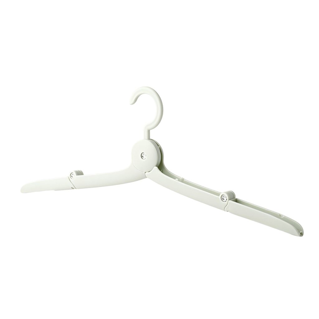 Umeras Pliabil de Calatorie, Flippy, Mini Cuier Portabil pentru Haine, Suport de Uscare, 14x7x1.4cm, Verde