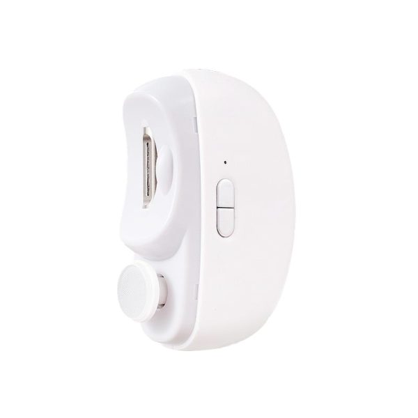 Unghiera Electrica 2 in 1, Flippy, Taiat si Slefuit, 2 Viteze, Lumina LED, Design Ergonomic, Compartiment Resturi, Portabila, Silentioasa 65 db, USB-C, Manichiura, Ideal Pentru Copii si Adulti, 8.5 x 6.8 x 3.3 cm, Alb