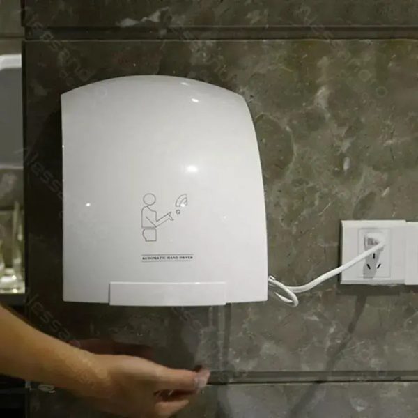 Uscator de Maini cu Senzor, 1800W, Alb, Abs