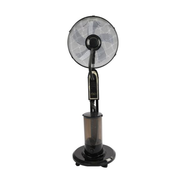 Ventilator cu Rezervor de Apa, Flippy, Model Compact cu Rezervor pentru Apa, Flux de Aer Racoritor, Utilizare Usoara si Confort in Zilele Calduroase, 130x40 cm, Negru