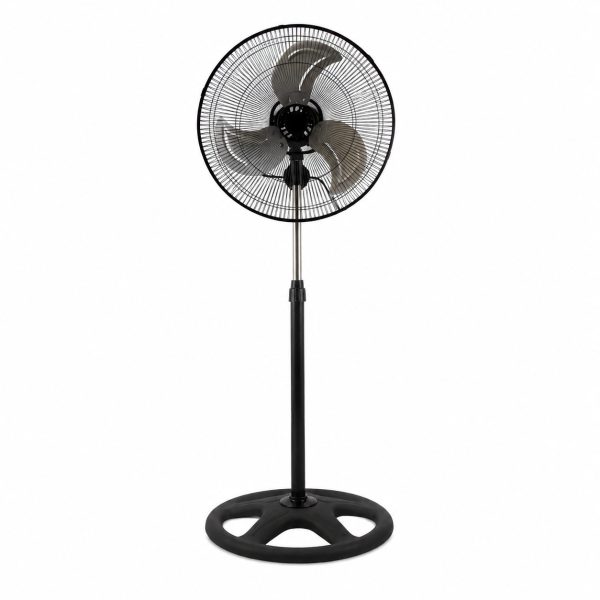 Ventilator, Flippy, Model Compact si Portabil, Cablu de  Alimentare, Flux de Aer Racoritor, Utilizare Usoara si Confort in Zilele Calduroase, Ideal pentru Birou, 130x50 cm, Negru