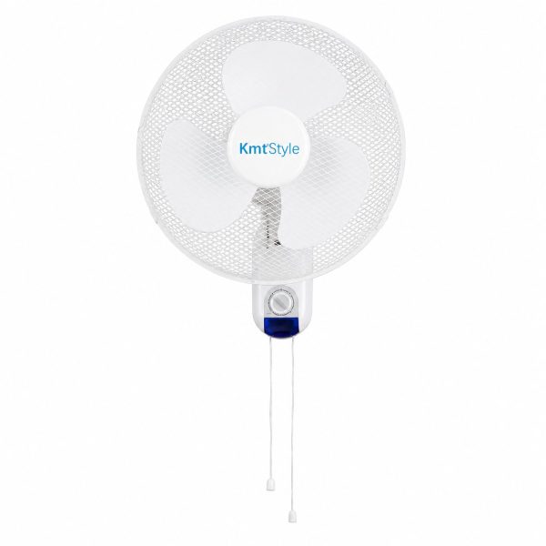 Mini Ventilator de Perete, Flippy, Model Compact si Portabil, 45 W, Flux de Aer Racoritor, Utilizare Usoara si Confort in Zilele Calduroase, 46.5 x 43 cm, Alb