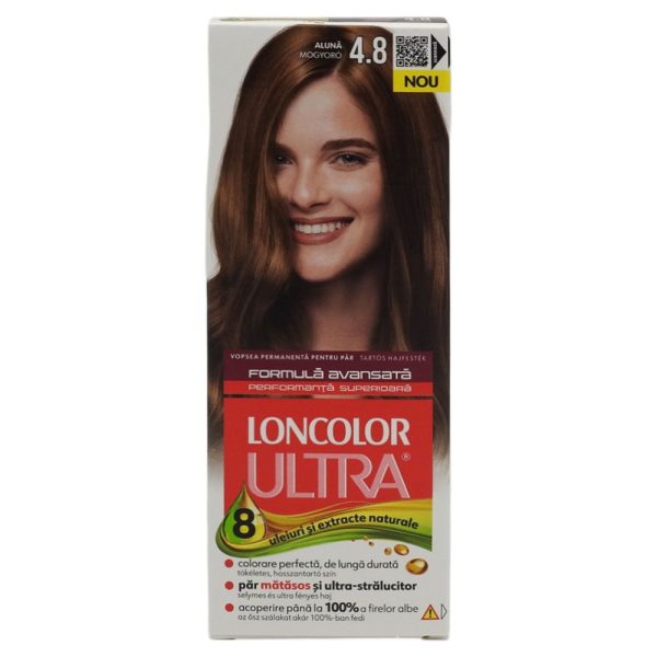 Vopsea pentru Par, Loncolor Ultra, 4/8 Aluna