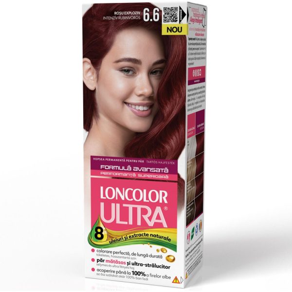 Vopsea pentru Par, Loncolor Ultra, 6/6 Rosu Exploziv