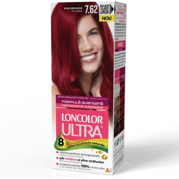 Vopsea pentru Par, Loncolor Ultra, 7/62 Rosu Granadine