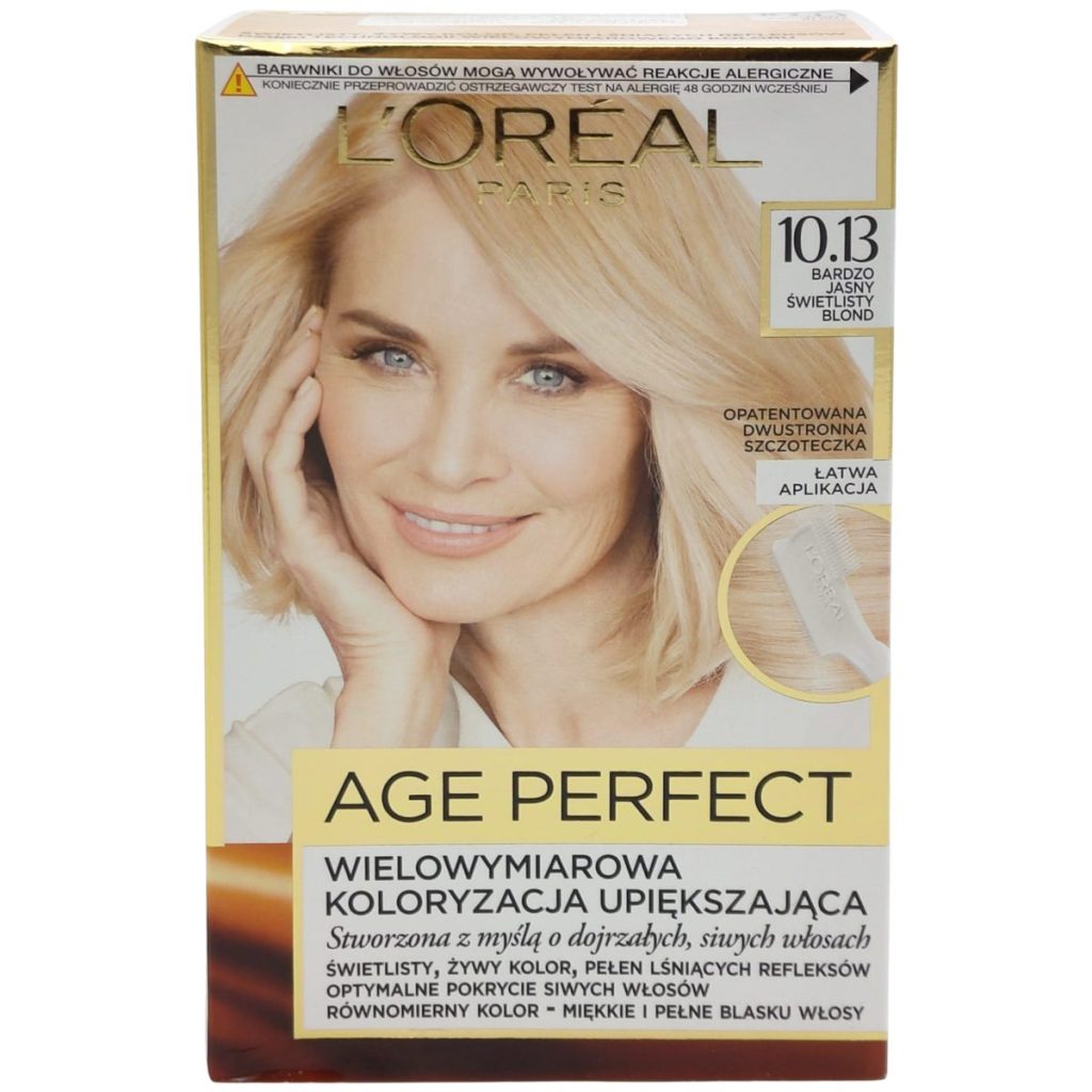 Vopsea pentru Par, Loreal Age Perfect, 10.13 Blond Foarte Deschis