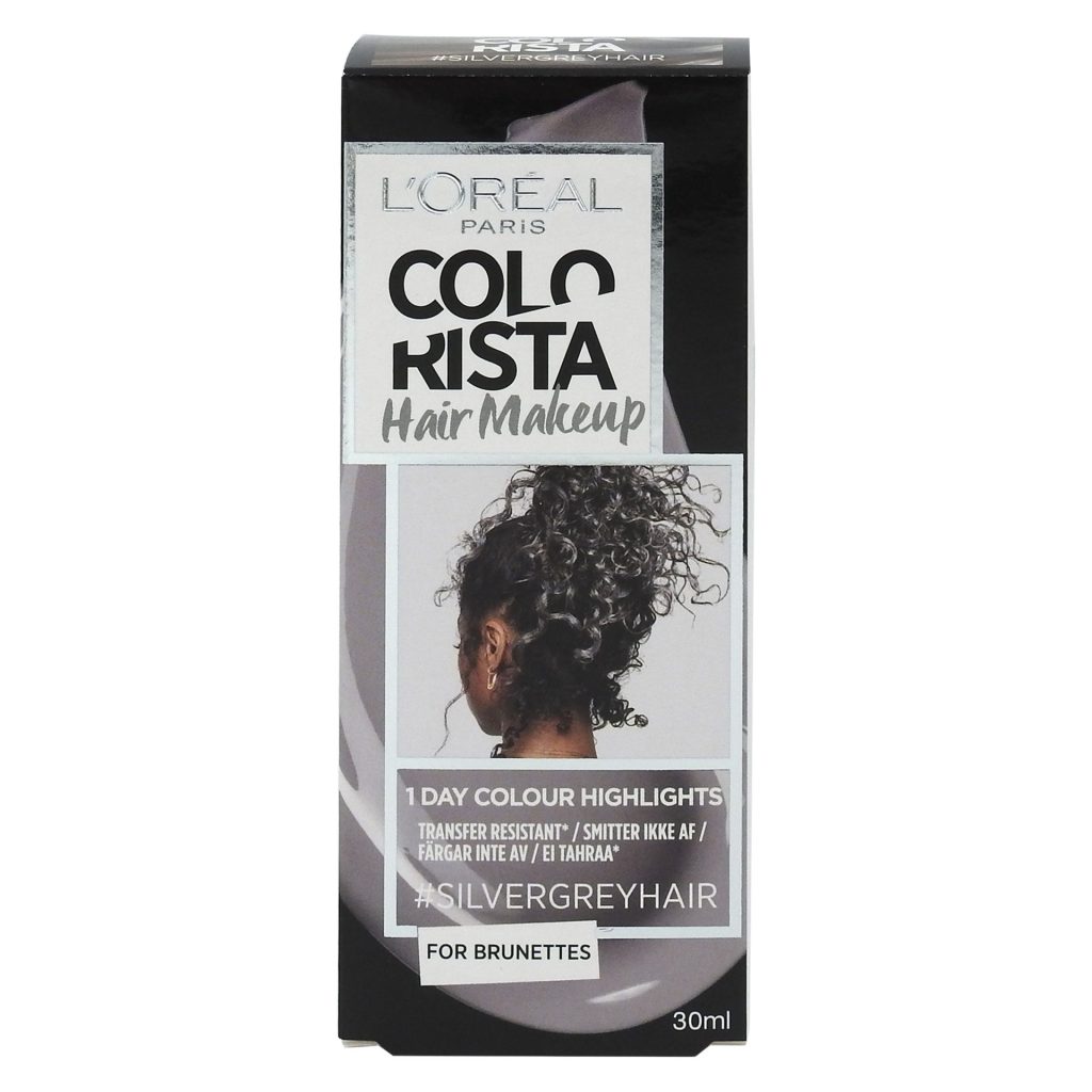 Vopsea pentru Par, Loreal Colorista, Temporara 30 ml Silver Grey