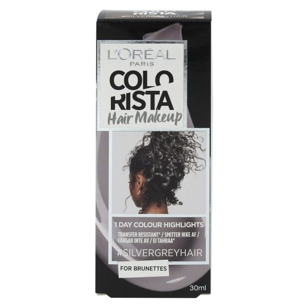 Vopsea pentru Par, Loreal Colorista, Temporara 30 ml Silver Grey