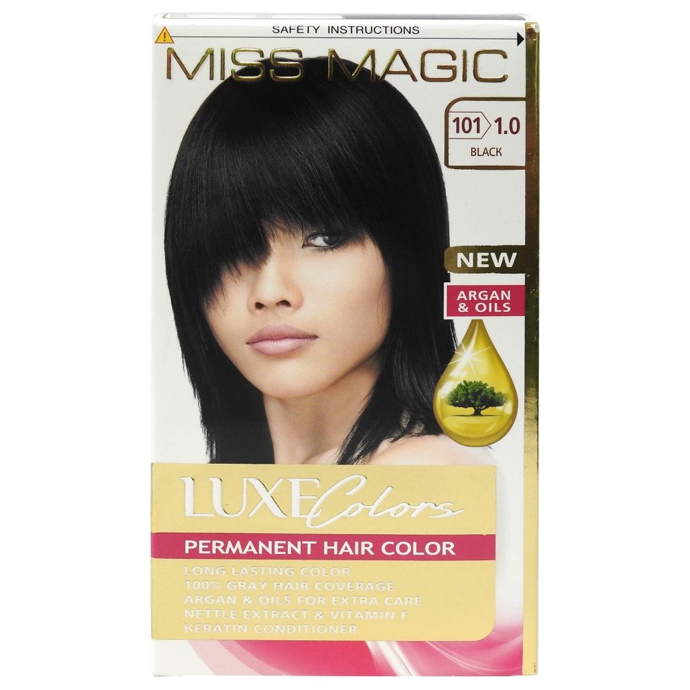 Vopsea pentru Par, Miss Magic, nr. 101.1 Negru