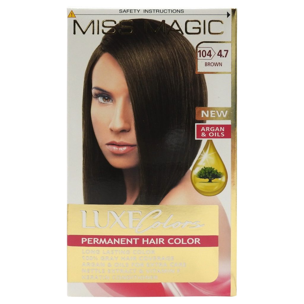 Vopsea pentru Par, Miss Magic, nr. 104 4.7 Brown