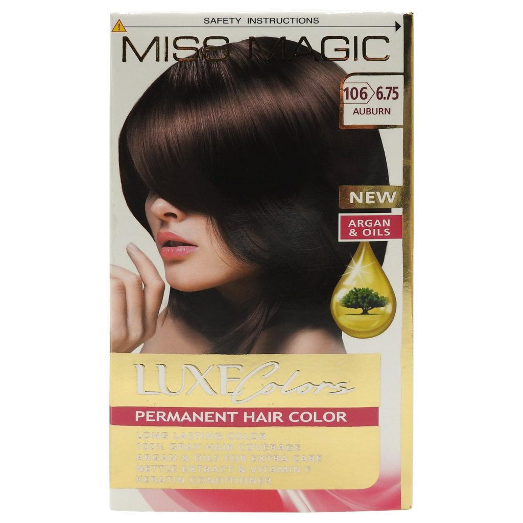 Vopsea pentru Par, Miss Magic, nr. 106 6.75 Castaniu