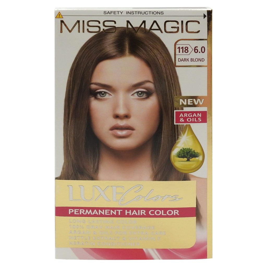 Vopsea pentru Par, Miss Magic, nr. 118 6 Blond Inchis