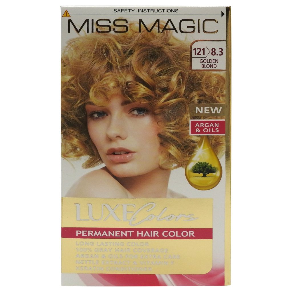 Vopsea pentru Par, Miss Magic, nr. 121 8.3 Blond Auriu