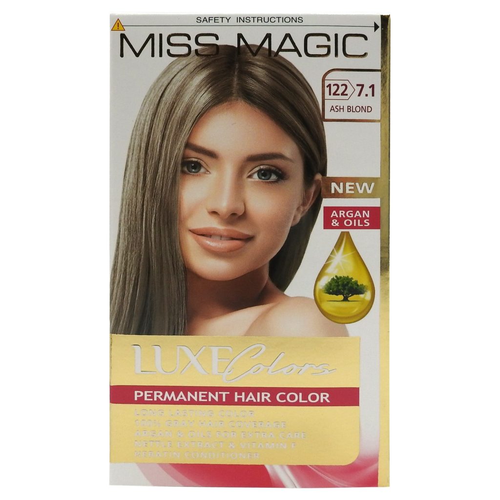 Vopsea pentru Par, Miss Magic, nr. 122 7.1 Blond Cenusiu