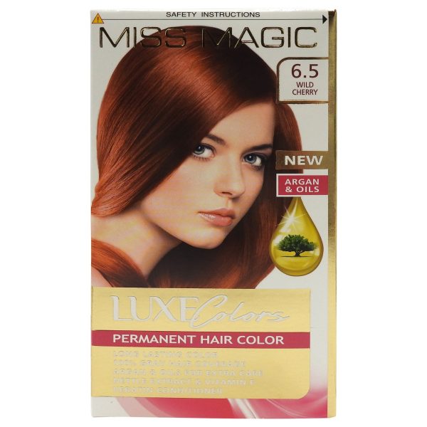 Vopsea pentru Par, Miss Magic, nr. 6.5 Cirese Salbatice