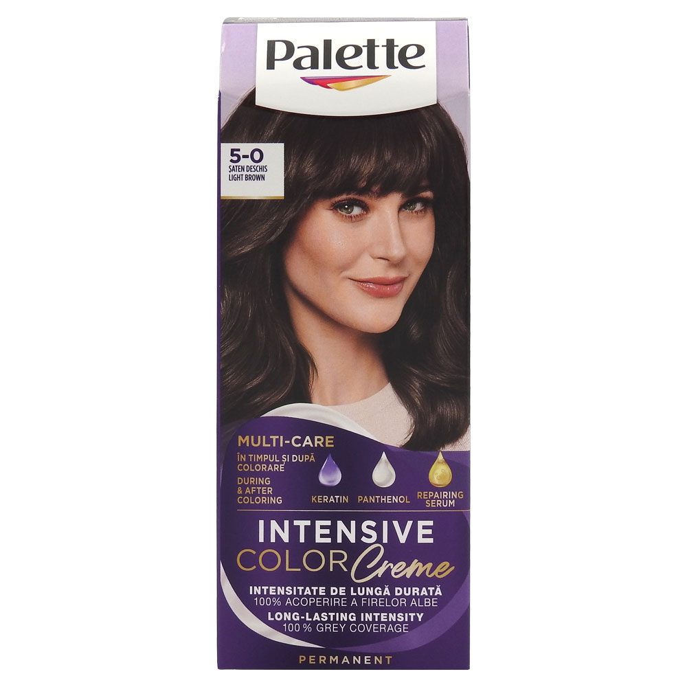 Vopsea pentru Par, Palette Icc, N4/5-0 Saten Deschis