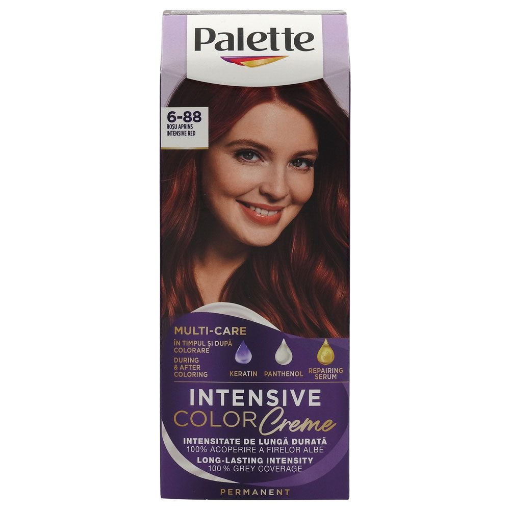 Vopsea pentru Par, Palette Icc, R15/6-88 Roscat Intens