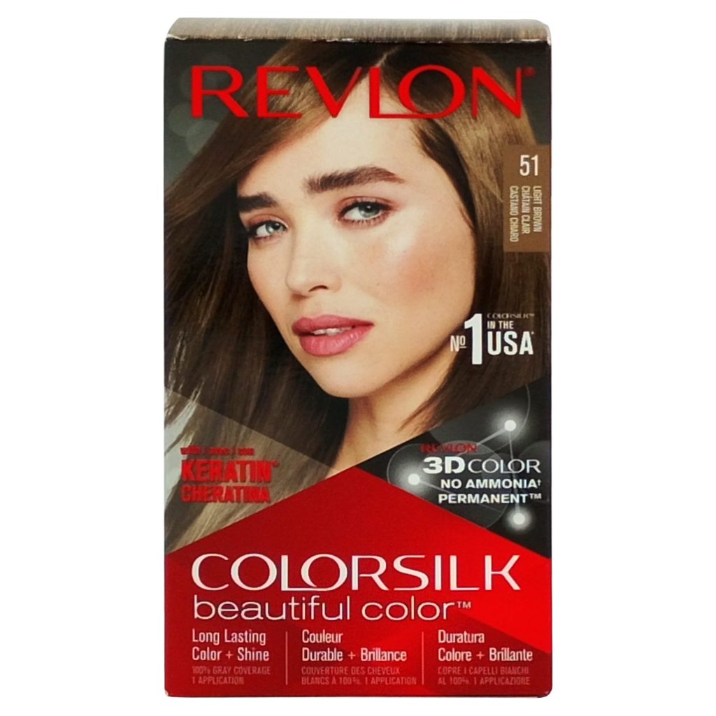 Vopsea pentru Par, Revlon Color Silk, 51 Light Brown