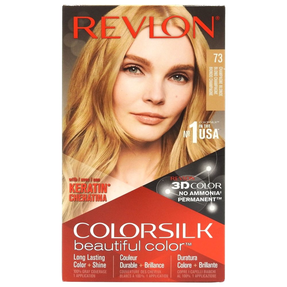 Vopsea pentru Par, Revlon Color Silk, 73 Champagne Blonde