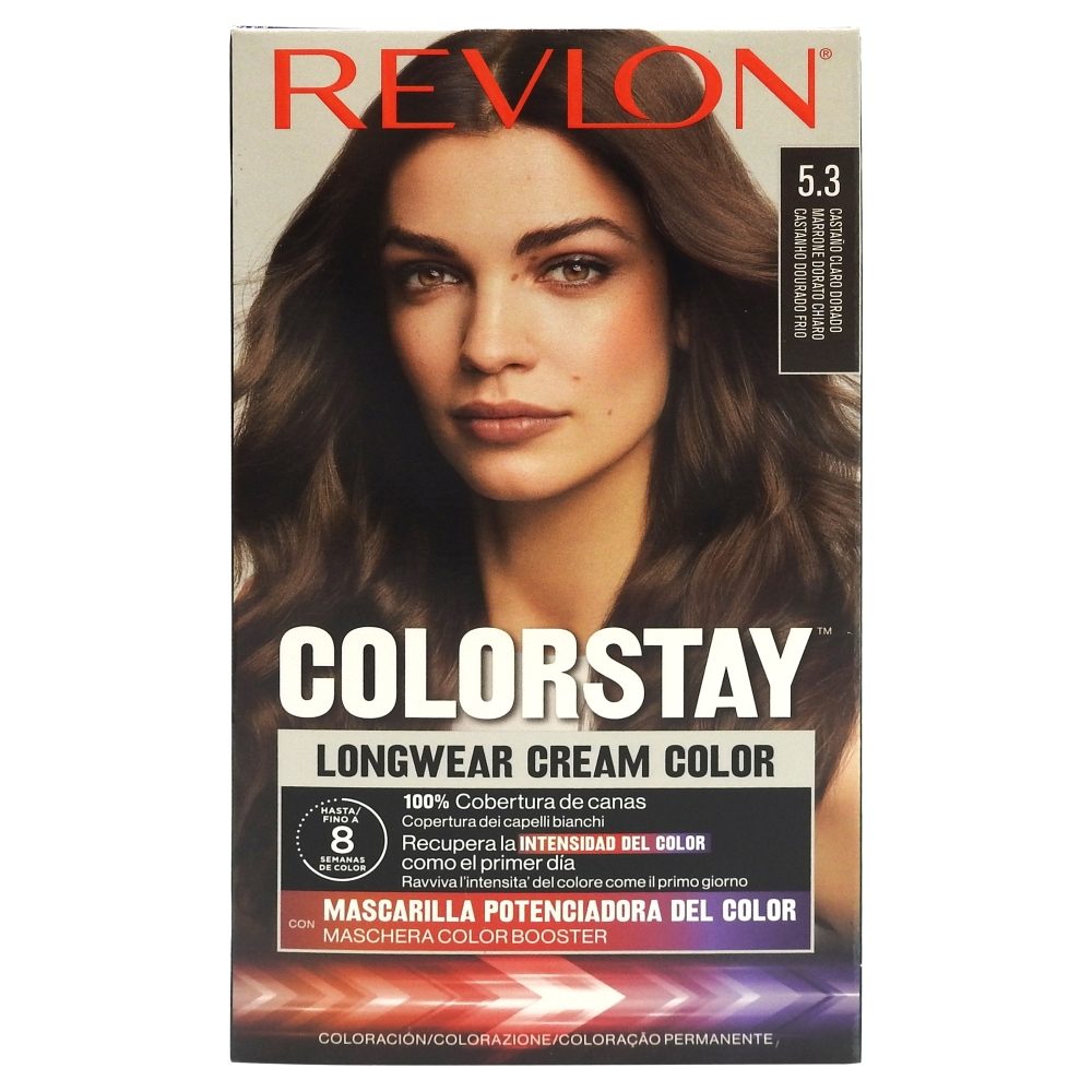 Vopsea pentru Par, Revlon Color Stay, 53 Medium Golden Brown
