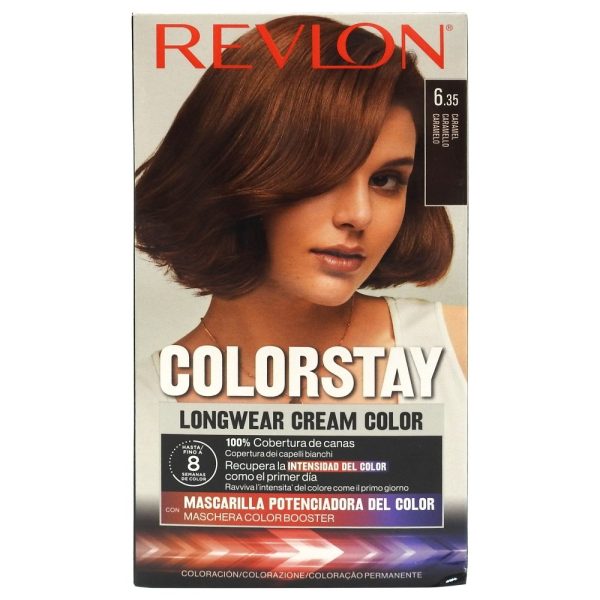 Vopsea pentru Par, Revlon Color Stay, 6.35 Caramel