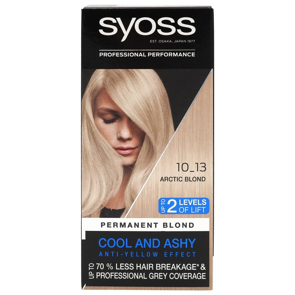 Vopsea pentru Par, Syoss Professional, 10-13 Arctic Blond