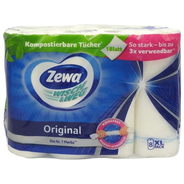 Zewa Prosop Bucatarie 8ROLE 2STR Original